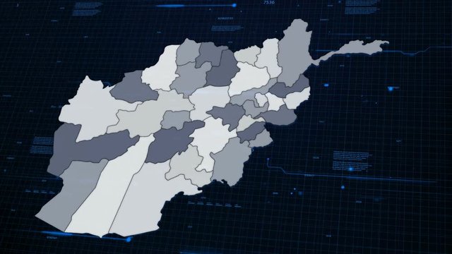 Afghanistan Network Map