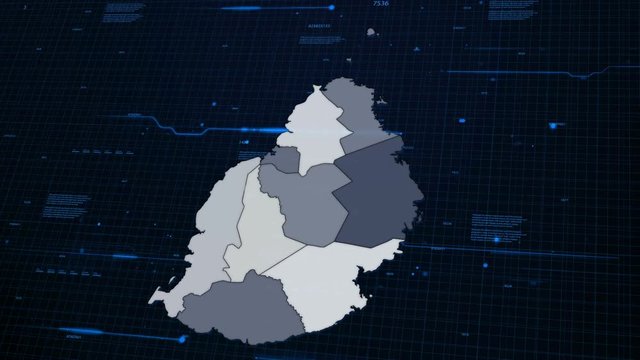 Mauritius Network Map