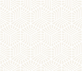 Vector seamless subtle pattern. Modern stylish abstract texture. Repeating geometric tiles