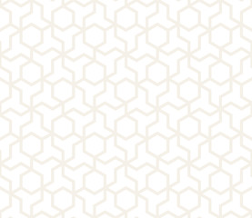 Vector seamless subtle pattern. Modern stylish abstract texture. Repeating geometric tiles
