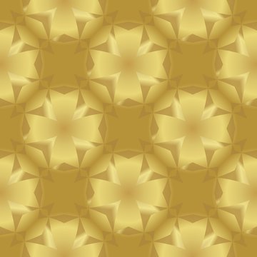 Gold Background With Seamless Pattern, Suitable As Wrapping Paper.Gold Paper  With Seamless Abstract Pattern. Imitation Of Gold. Stock Photo, Picture and  Royalty Free Image. Image 98621363.