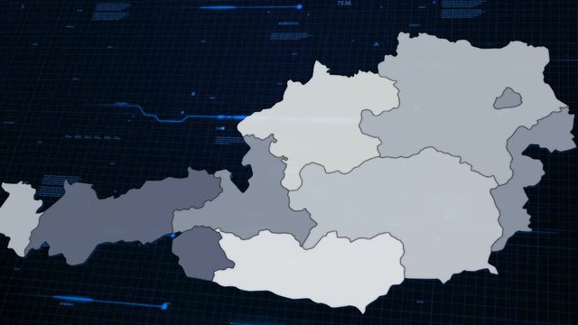 Austria Network Map
