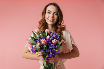 Portrait of a joyful young girl