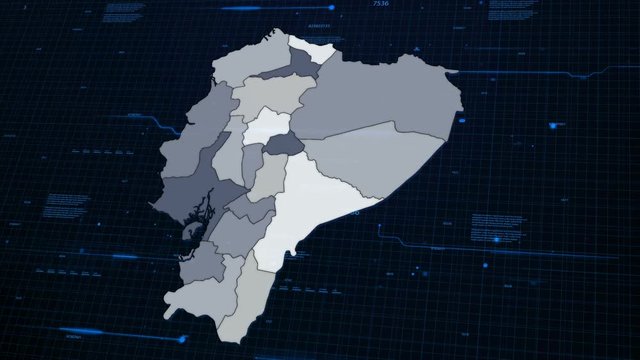 Ecuador Network Map