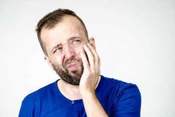 Confused man thinking