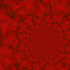 red polygon abstract pattern