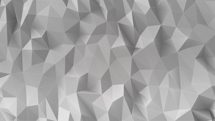 Abstract gray 3d low polygonal background. 