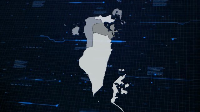 Bahrain Network Map