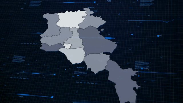 Armenia Network Map