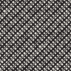 Hand drawn style ethnic seamless pattern. Abstract geometric shapes background