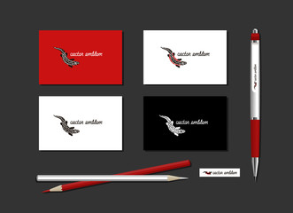 lizard in ethnic style