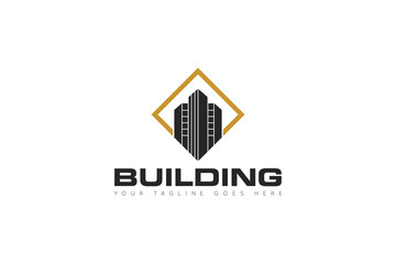 building logo and icon Vector design Template