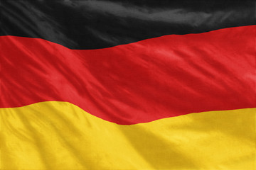 Flag of Germany full frame close-up