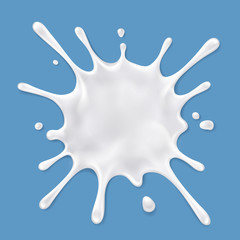 Splattered milk - 198972520