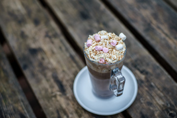 Hot Cocolate with marshmallow