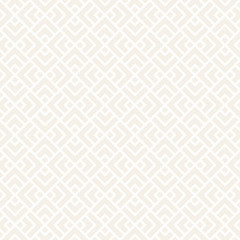 Vector seamless lattice pattern. Modern stylish subtle texture with monochrome trellis. Repeating geometric grid. Simple design background...