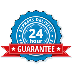 24 Hour Express Delivery illustration