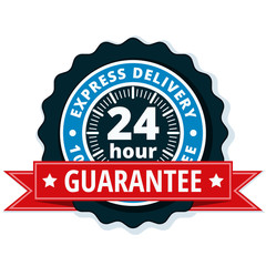 24 Hour Express Delivery illustration