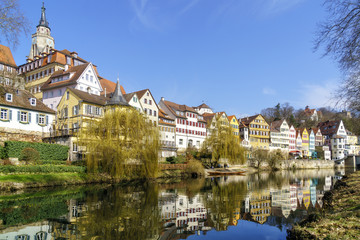 Tübingen und Neckar