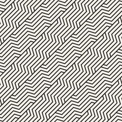 Vector seamless pattern. Modern stylish abstract texture. Repeating geometric tiles