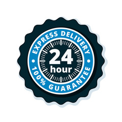 24 Hour Express Delivery illustration