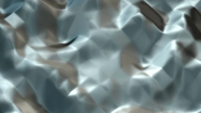 Abstract Morphing Glossy Surface - Seamless Loop
