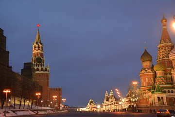  Museum  theater  Kremlin  tower Russia tours night domes  landmark  trees Park Moscow monument sculpture architecture  building city house metropolis Church statue 