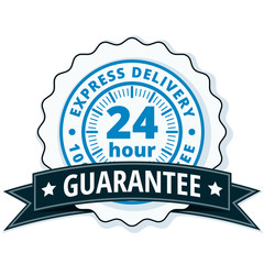 24 Hour Express Delivery illustration