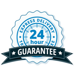 24 Hour Express Delivery illustration