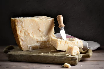 Foto op Aluminium Pamigiano, Parmesan cheese, Grana © fabiomax