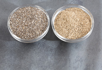 Ground chia seeds - Salvia hispánica