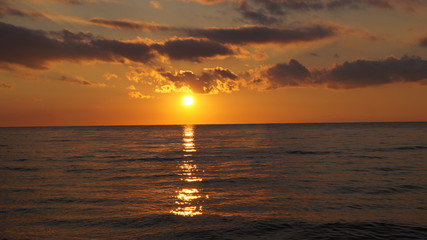 Obraz premium zachód slońca