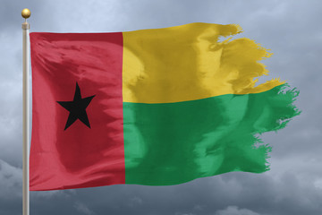 Guinea Bissau flag pennants