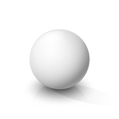 White sphere