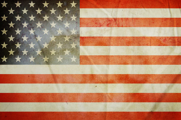 Grunge USA Flag