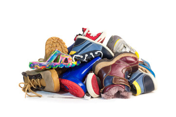 Children's shoes for different weather and time of year