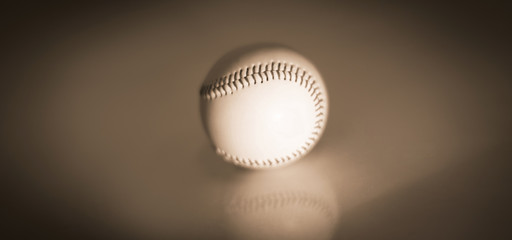 baseball ball .isolated on a white background .