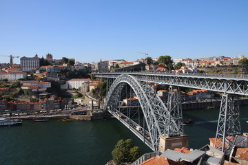 Fototapeta premium Most Dom Luís I, Porto, Portugalia