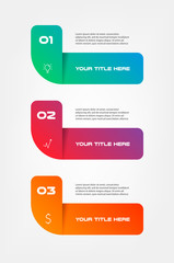 Ribbon-Snake icons timelines, gradient infographics. Some of chart, graph, processes. Vector business template for presentation. Can be used for workflow layout, diagram, banner, web design