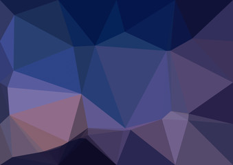Obraz premium Abstract blue and purple polygonal texture background. Geometric pattern for graphic design. Can be used as gradient or wallpaper. 