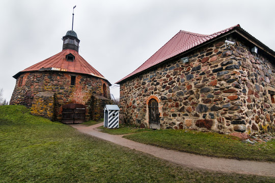 ancient fortress Korela, Priozersk, Russia