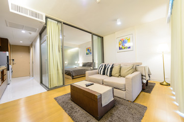 Modern dinning room interior