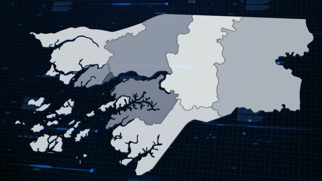 Guinea-Bissau Network Map