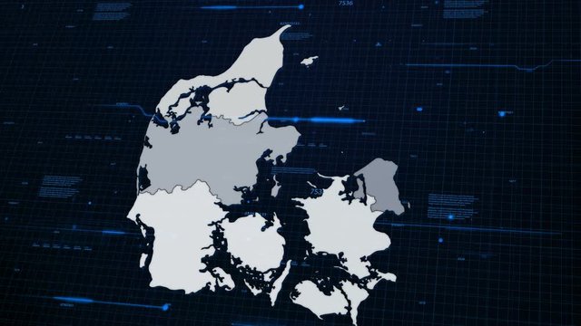 Denmark Network Map