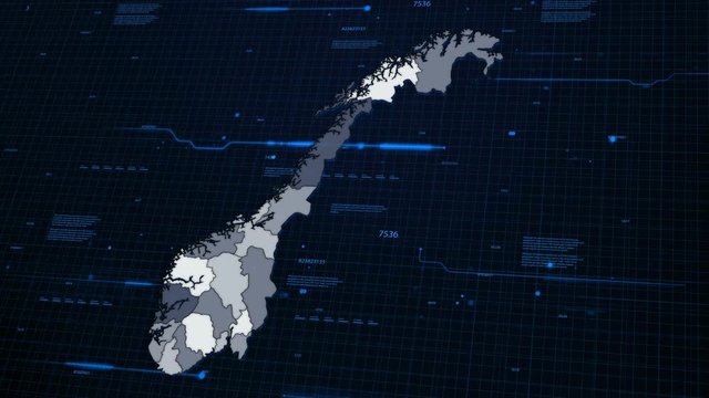 Norway Network Map