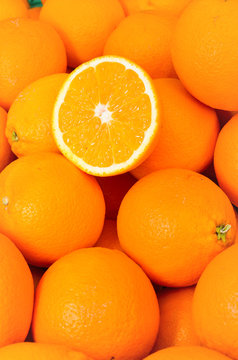 oranges en rayon