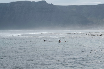 Surfeur, San Juan, Famara, Lanzarote 