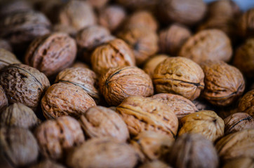 full nuts close up view