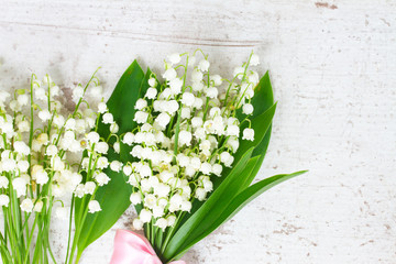 Lilly of the valley flowers