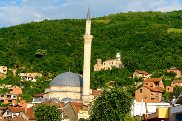 Prizren  -  historic city located on the banks of the Prizren Bistrica river, Kosovo
